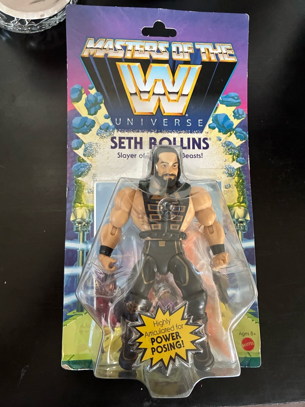 Masters of the WWE Universe Series 4 SETH ROLLINS Action Figure NEW SEALED HTF